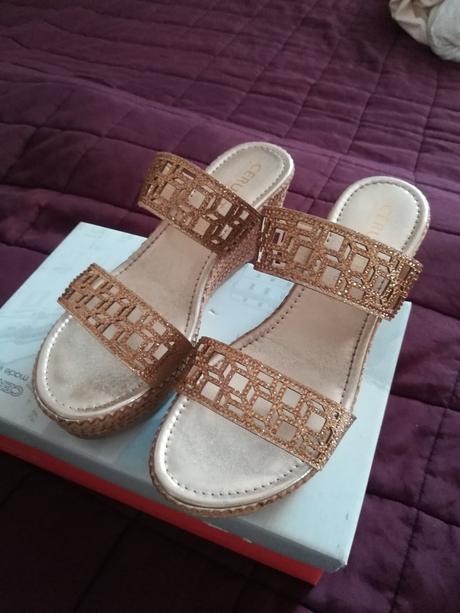 Dámske šlapky cerutti, 2x obuté, 38