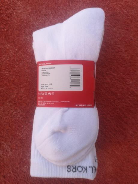 Michael kors pánske funkčné ponožky 3 páry 40-46, michael kors,40 / 42 / 44 / 46