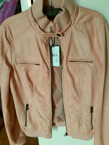 Koženková bunda ,  veľkosť  36/s, gate,36 / s