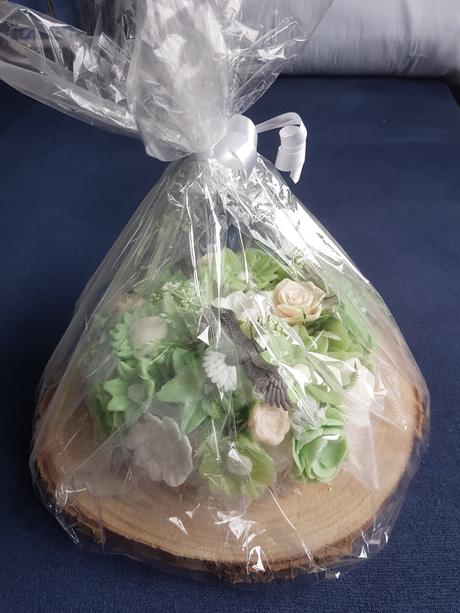 Mydlová dekorácia/torta, 