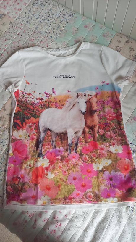 Kratke tricko, h&m,158