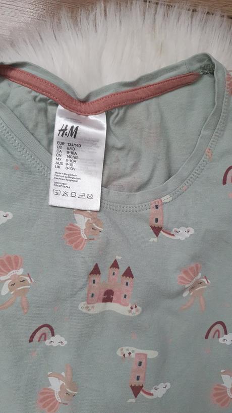 2x nocna bavlnena kosela a pyzamko h&m, h&m,140