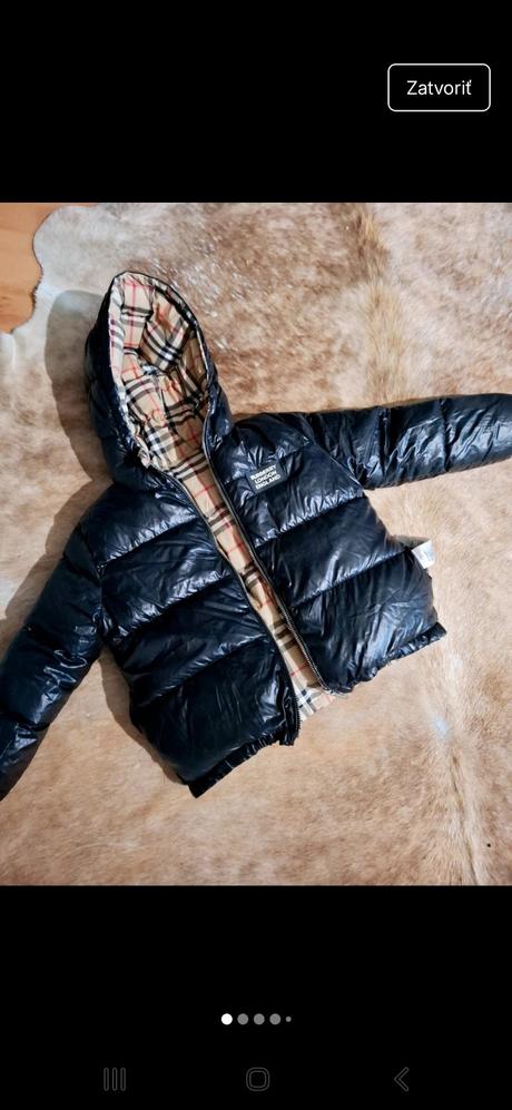 Burberry bunda original obojstranna, burberry,116