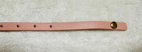 Kožený ružový náramok zn. guess originál, guess