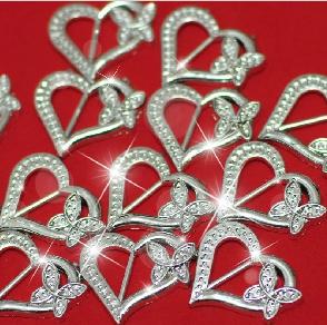 Dekoratívne srdiečko - akrylové, 