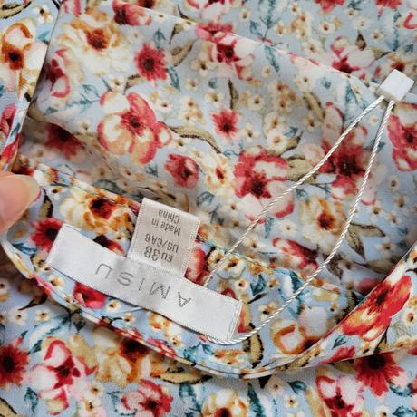 38 saténová kvetinova suknicka, amisu,38