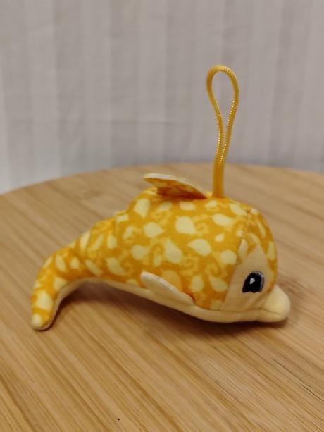 Zberateľský plyšák  žltý delfín, animal jam, 