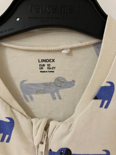 Overal - pyžamo so psíkmi, lindex,92