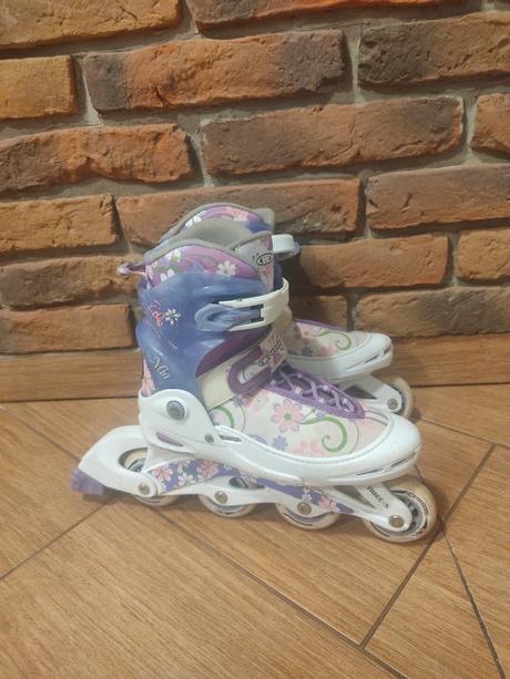 Predám dievčenské kolieskové korčule, 34