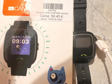 Detské smart watch canyon, 