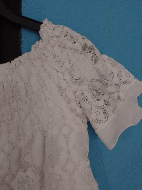 2x dámske čipkované šatočky v. s, s