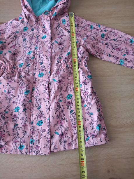 Kvietkovaná prechodná bundička/ kabátik, fox & bunny,104