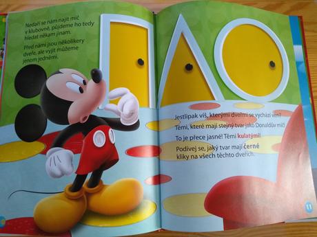 Mickeyho klubík 1. časť tvary,