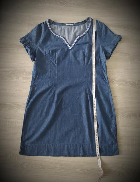 Rifľové šaty blancheporte, 46