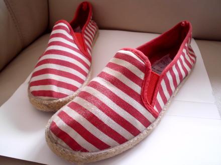 Espadrilky pásik, 37