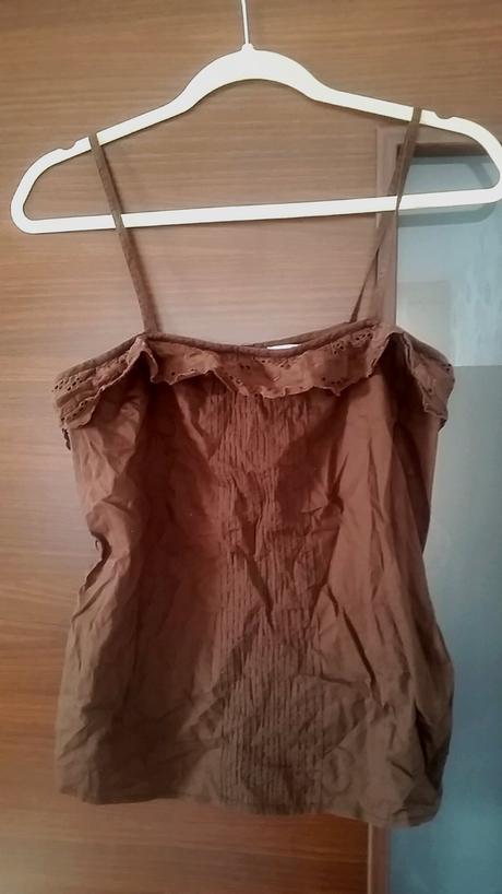 Tieločko s krajkou /bavlna/), topshop,40