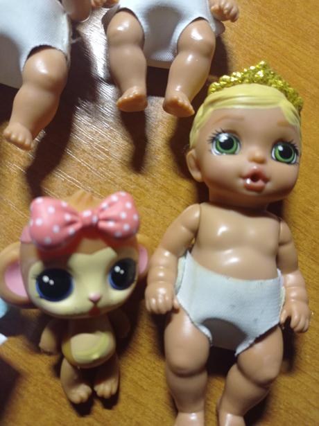 Baby born minibábika 6 ks+opicka,