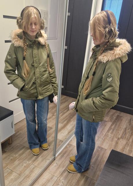 Nadherna nepremokava tensia zimna bunda h&m, h&m,164