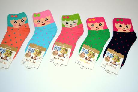 Detské veselé ponožky hello kitty, 21 - 35