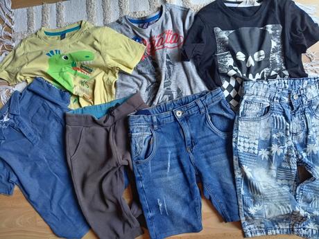 Komplet vecí pre chlapca, 122–134