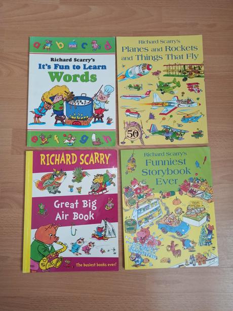Richard scarry - vyber knih makka vazba / pb, 