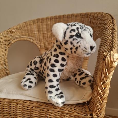Snežný leopard hračka 28cm,