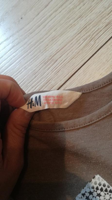 Legínky a tričká, h&m,116