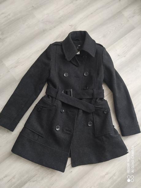 Dámsky kabát v.38 - nový, h&m,38