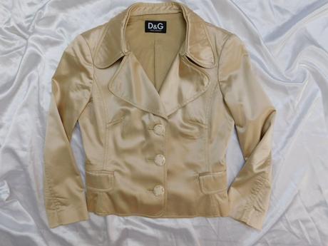 Luxusny satenovy blejzer/sako, 36