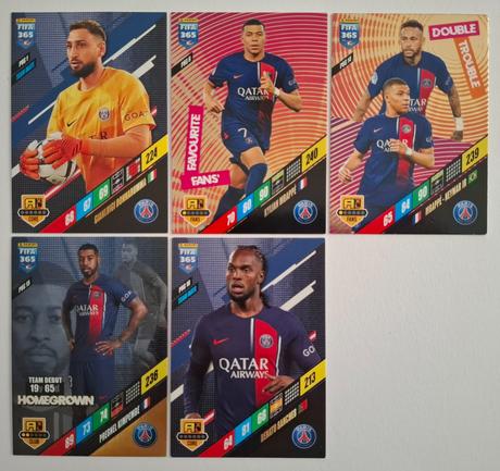 Futbalové karty fifa 365 r.2024 (2), 