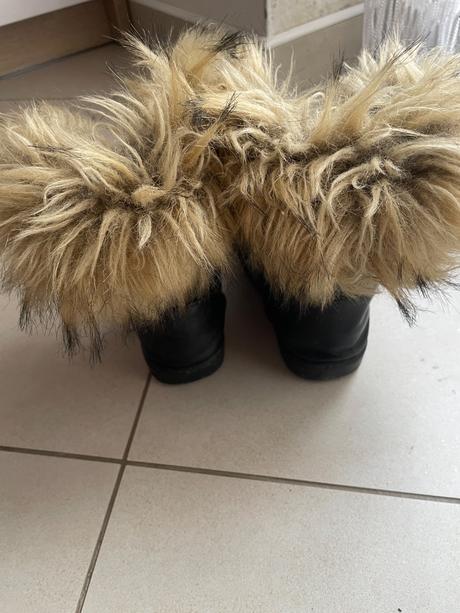 Čižmičky s kožušinkou, 34