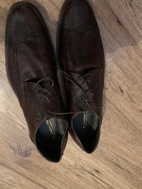 Pánske kožené topánky, 45