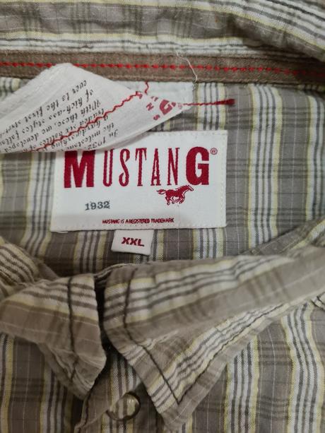 Pánska košela mustang, mustang,xxl