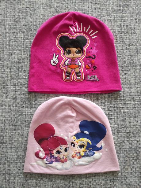 Predám čapičky na jar/jeseň 54cm, 54