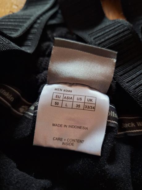 Lyžiarske nohavice, jack wolfskin,l