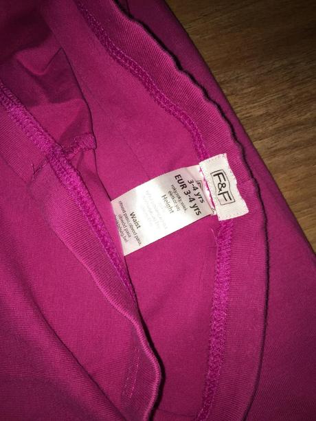 Nosené legíny 98/104, f&f,98