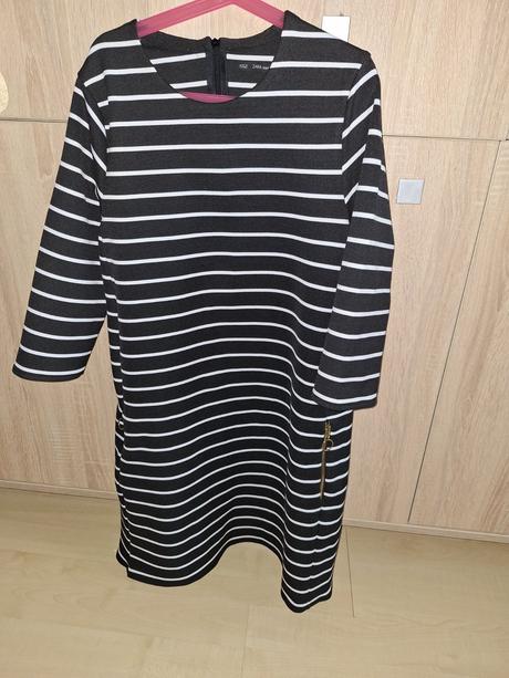 Elasticke šaty/cardigán zara s, zara,s