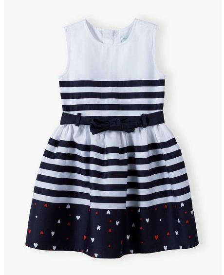 Dievčenské bavlnené šaty klarka, 92 - 128