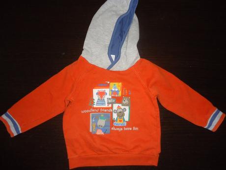 Mikinka   s  kapucnou, baby club,74