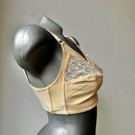 Nevystužená podprsenka bez kostíc 16170 telová, 80d - 105d