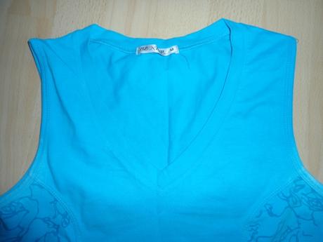 Modre sportove tricko, s