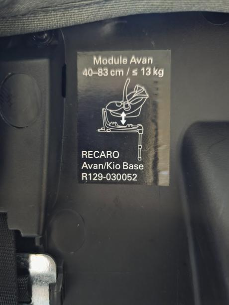 Recaro avan vajíčko, recaro