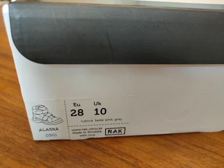 Rak zimné topánky, rak,28