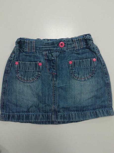 Rifľová sukňa indigo, 104