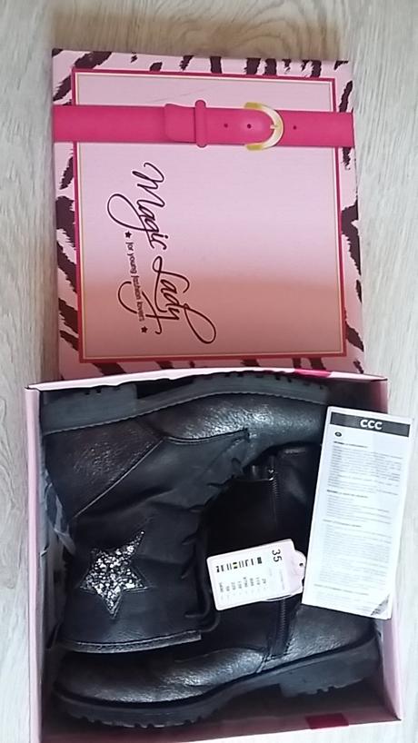 Prechodne topanky s trbliet.hviezdou+krabica-35, 35