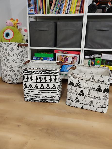 Veľký kôš na hračky,