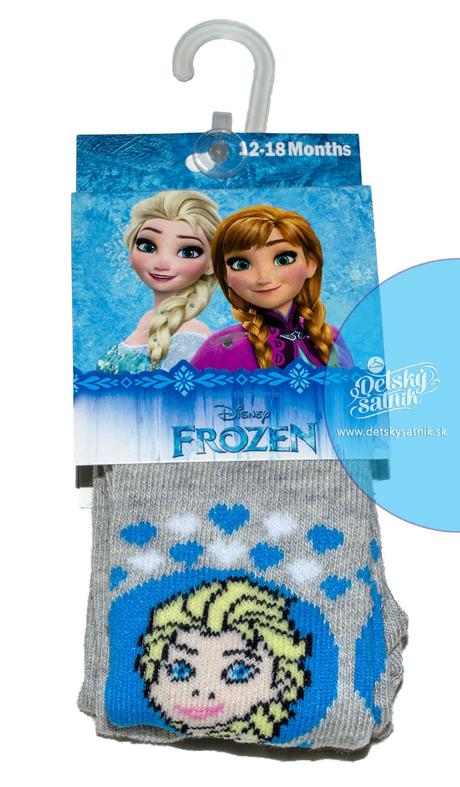 Dievčenské pančušky disney frozen šedé, disney,62 - 92