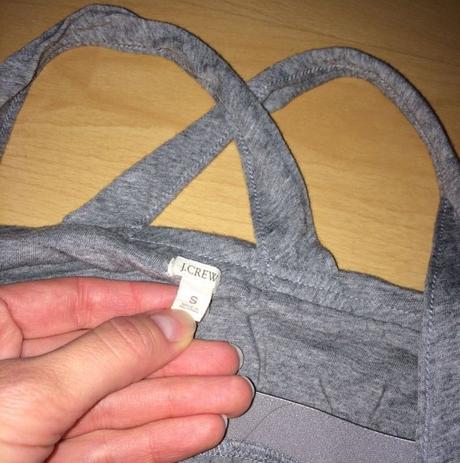 Baby-doll top j.crew, m