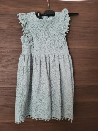 Šaty pre dievčatá s čipkou, sinsay,128
