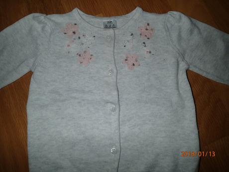 Šedý svetrík ff, f&f,80